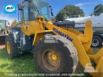 Pá Carregadeira Komatsu WA320