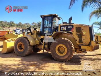 Pá Carregadeira Caterpillar 966