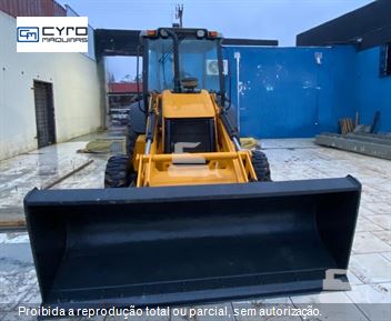 Retro Escavadeira New Holland B90B