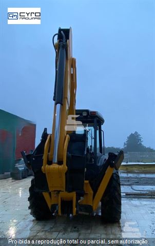Retro Escavadeira New Holland B90B