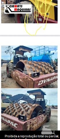 Rolo Compactador Dynapac CA250