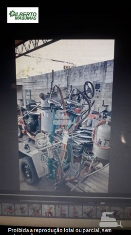 Maquina de pintura Viaria autopropelido
