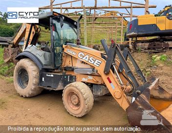 Retro Escavadeira Case 580N