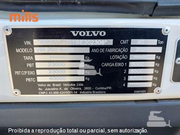 Caminhão Volvo VMX 290 6x4 2p (diesel)