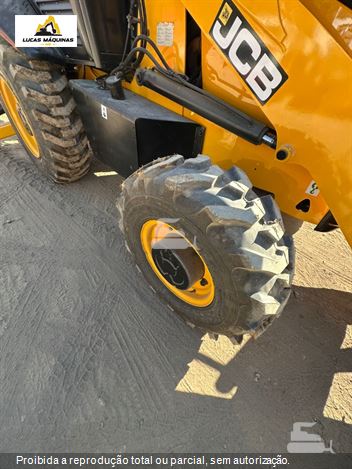 Retro Escavadeira JCB 3CX
