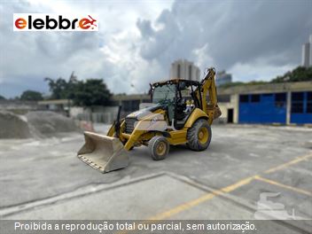 Retro Escavadeira Caterpillar 416E