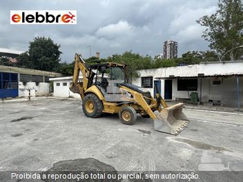 Retro Escavadeira Caterpillar 416E