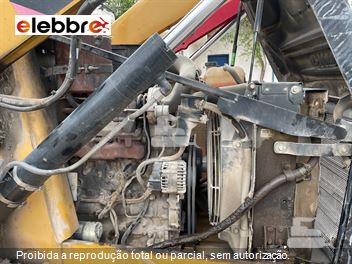 Retro Escavadeira Caterpillar 416E