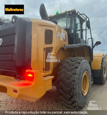 Pá Carregadeira Caterpillar 966