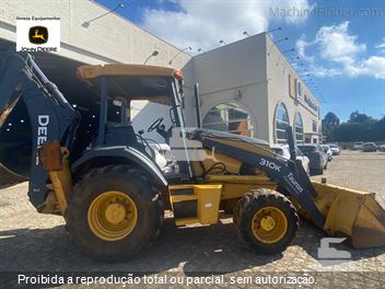 Retro Escavadeira John Deere 310K