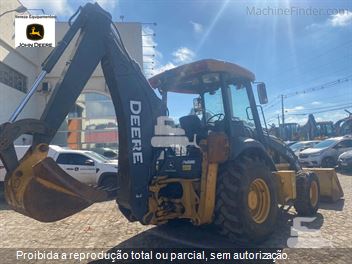 Retro Escavadeira John Deere 310K