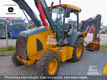 Retro Escavadeira John Deere 310K