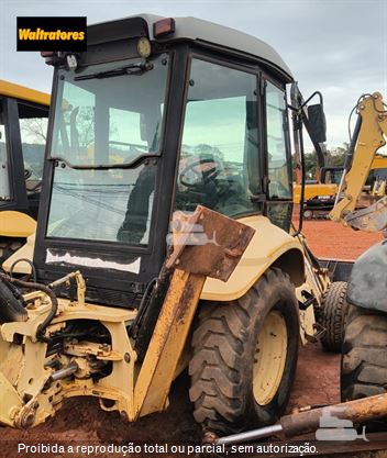 Retro Escavadeira New Holland LB90