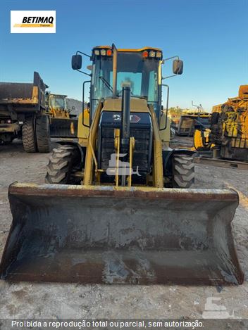Retro Escavadeira Caterpillar 416