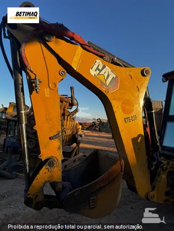 Retro Escavadeira Caterpillar 416