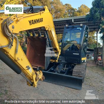 Mini-Escavadeira Yanmar Vio80