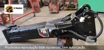 ROMPEDOR HIDRÁULICO CATERPILLAR, MODELO H140, ANO 2014, ÚNICO DONO, RE