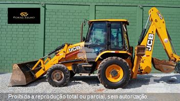 Retro Escavadeira JCB 3CX