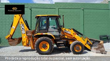 Retro Escavadeira JCB 3CX