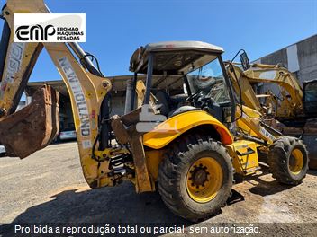 Retro Escavadeira New Holland B90B