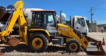Retro Escavadeira JCB 3CX