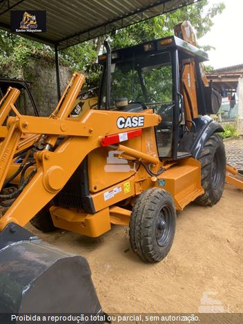 Retro Escavadeira Case 580M