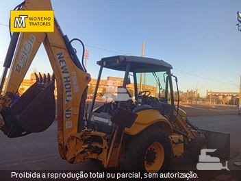 Retro Escavadeira New Holland B90B