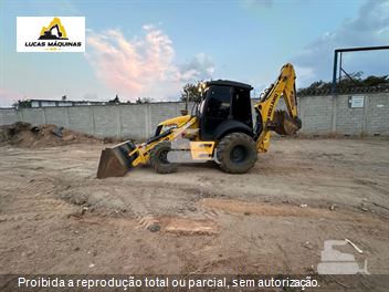 Retro Escavadeira New Holland B95B