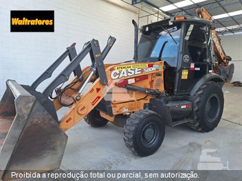 Retro Escavadeira Case 580N