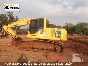 Escavadeira Komatsu PC160