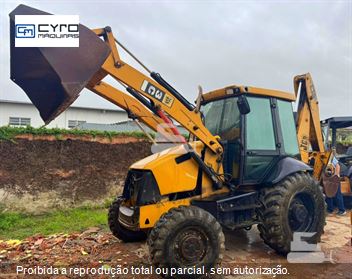 Retro Escavadeira JCB 3C