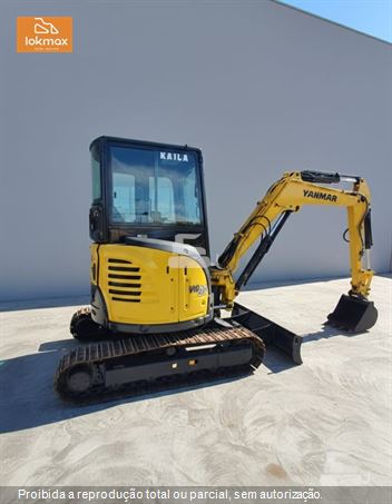 Mini-Escavadeira Yanmar Vio35
