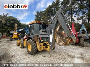 Retro Escavadeira John Deere 310L