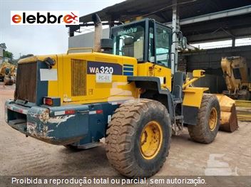Pá Carregadeira Komatsu WA320