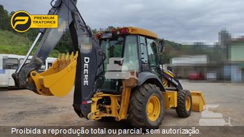 Retro Escavadeira John Deere 310L