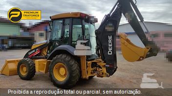 Retro Escavadeira John Deere 310L