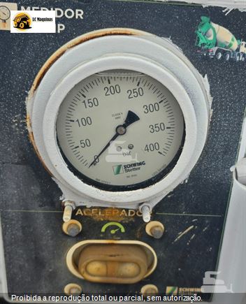 BETONEIRA SCHWING, MODELO AM8FHC, ANO 2020, CAPACIDADE 8 M³.