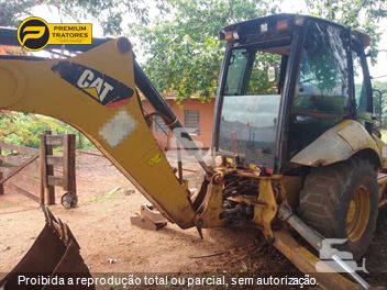 Retro Escavadeira Caterpillar 416E