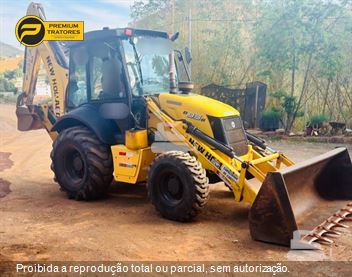 Retro Escavadeira New Holland B95B