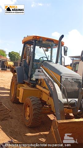 Retro Escavadeira John Deere 310L