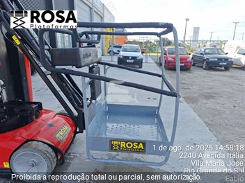 Plataforma Aérea (Elevatória) Manitou 100 VJR