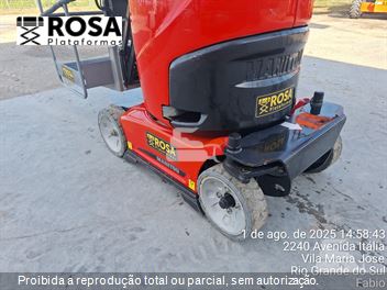 Plataforma Aérea (Elevatória) Manitou 100 VJR