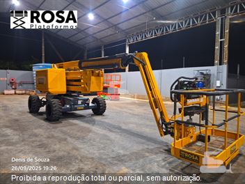 Plataforma Aérea (Elevatória) Haulotte HA 20 RTJ