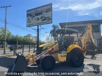 Retro Escavadeira New Holland B90B