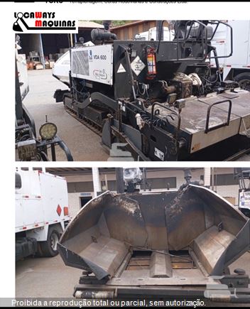 VibroAcabadora Terex VDA 600