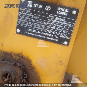 Pá Carregadeira SEM 618D