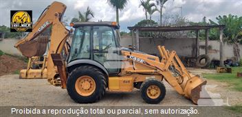 Retro Escavadeira Case 580M