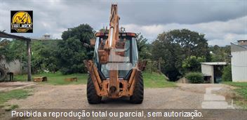 Retro Escavadeira Case 580M