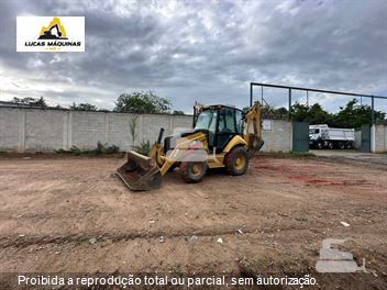 Retro Escavadeira Caterpillar 416E