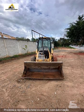 Retro Escavadeira Caterpillar 416E